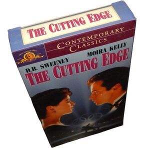 The Cutting Edge 1992 vintage Moira Kelly D.B. Sweeney VHS original paper case